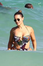 LOLA PONCE in Bikini at a Beach in Miami 05/08/2017