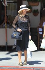 LORI LOUGHLIN Out Shopping in Beverly Hills 08/08/2017
