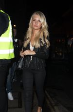 LOTTIE MOSS at Mahiki Nightclub in London 08/30/2017