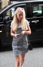 LOTTIE MOSS Out in London 08/23/2017