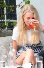 LOTTIE MOSS Out in London 08/23/2017