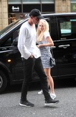 LOTTIE MOSS Out in London 08/23/2017