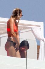 LOUISA JOHNSON and CHLOE PAIGE in in Bikinis on Vacation in Ibiza 08/18/2017
