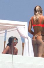 LOUISA JOHNSON and CHLOE PAIGE in in Bikinis on Vacation in Ibiza 08/18/2017