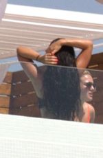 LOUISA JOHNSON and CHLOE PAIGE in in Bikinis on Vacation in Ibiza 08/18/2017