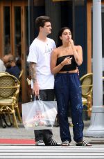 LOURDES LEON Out Shopping in New York 08/07/2017