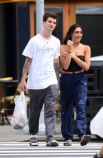 LOURDES LEON Out Shopping in New York 08/07/2017