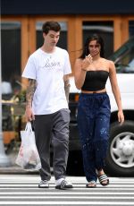 LOURDES LEON Out Shopping in New York 08/07/2017