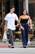 LOURDES LEON Out Shopping in New York 08/07/2017