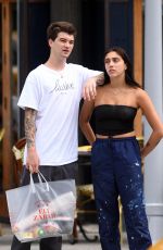 LOURDES LEON Out Shopping in New York 08/07/2017