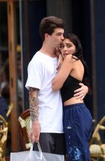 LOURDES LEON Out Shopping in New York 08/07/2017