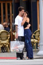 LOURDES LEON Out Shopping in New York 08/07/2017