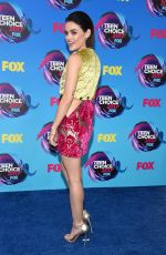LUCY HALE at Teen Choice Awards 2017 in Los Angeles 08/13/2017