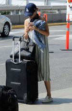 LUCY HALE at Vancouver International Airport 08/12/2017