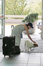 LUCY HALE at Vancouver International Airport 08/12/2017