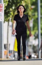 LUCY HALE Heading to the Set of Life Sentence in Burnaby 08/25/2017