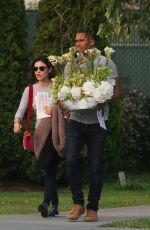 LUCY HALE on the Set of Life Sentence at Burnaby 08/09/2017