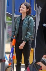 LUCY HALE on the Set of Life Sentence at Burnaby 08/25/2017