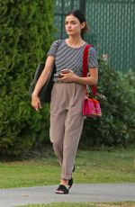 LUCY HALE Out and About in Vancouver 08/16/2017