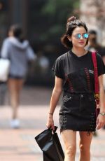 LUCY HALE Out Shopping in Vancouver 08/06/2017