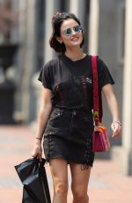 LUCY HALE Out Shopping in Vancouver 08/06/2017