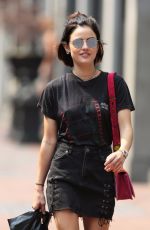 LUCY HALE Out Shopping in Vancouver 08/06/2017