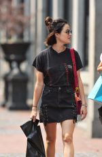 LUCY HALE Out Shopping in Vancouver 08/06/2017