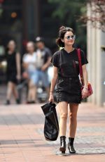 LUCY HALE Out Shopping in Vancouver 08/06/2017
