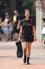 LUCY HALE Out Shopping in Vancouver 08/06/2017