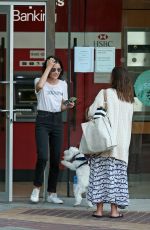 LUCY HALE Pay Her Dog Sitter in Vancouver 08/23/2017