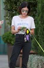 LUCY HALE Pay Her Dog Sitter in Vancouver 08/23/2017