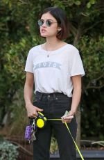 LUCY HALE Pay Her Dog Sitter in Vancouver 08/23/2017