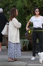 LUCY HALE Pay Her Dog Sitter in Vancouver 08/23/2017