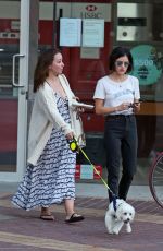 LUCY HALE Pay Her Dog Sitter in Vancouver 08/23/2017