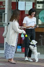 LUCY HALE Pay Her Dog Sitter in Vancouver 08/23/2017
