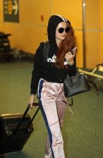 MADELAINE PETSCH and ASHLEIGH MURRAY at Airport in Vancouver 08/1/2017