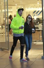 MADELAINE PETSH Shopping at The Grove in Los Angeles 08/14/2017