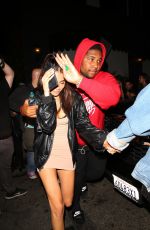 MADISON BEER Leaves Calvin Harris