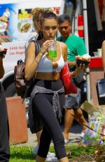 MADISON BEER Out and About in Toluca Lake 08/27/2017