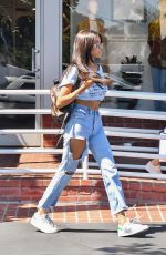 MADISON BEER Out for Lunch in Los Angeles 08/11/2017