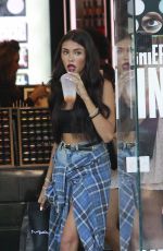 MADISON BEER Shopping at Mac Cosmetics in Los Angeles 08/14/2017