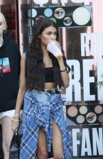 MADISON BEER Shopping at Mac Cosmetics in Los Angeles 08/14/2017