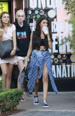 MADISON BEER Shopping at Mac Cosmetics in Los Angeles 08/14/2017