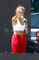 MADISON BEER Soundcheck at Y100 Electric Mack-a-poolooza in Miami 08/19/2017