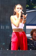 MADISON BEER Soundcheck at Y100 Electric Mack-a-poolooza in Miami 08/19/2017