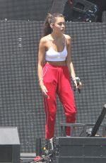 MADISON BEER Soundcheck at Y100 Electric Mack-a-poolooza in Miami 08/19/2017