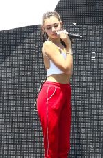 MADISON BEER Soundcheck at Y100 Electric Mack-a-poolooza in Miami 08/19/2017