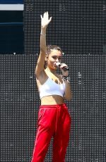 MADISON BEER Soundcheck at Y100 Electric Mack-a-poolooza in Miami 08/19/2017