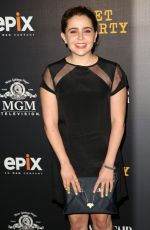MAE WHITMAN at Get Shorty Premiere in Los Angeles 08/10/2017
