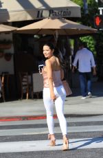 MARA TEIGEN out Shopping in Beverly Hills 07/31/2017